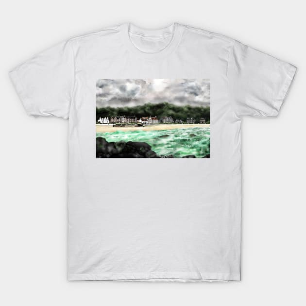 Millport Shore-Front, Isle of Cumbrae, West Coast of Scotland [1] T-Shirt by grantwilson